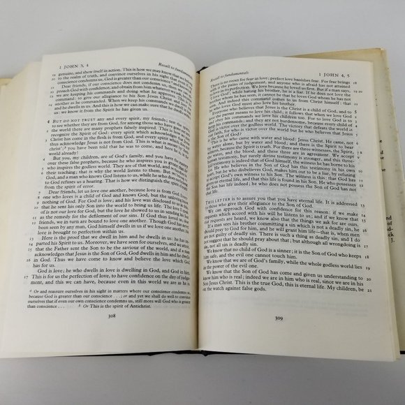 New English Holy Bible Standard Edition 1961 Hardcover Old  Testament New 2nd Ed - Picture 9 of 11